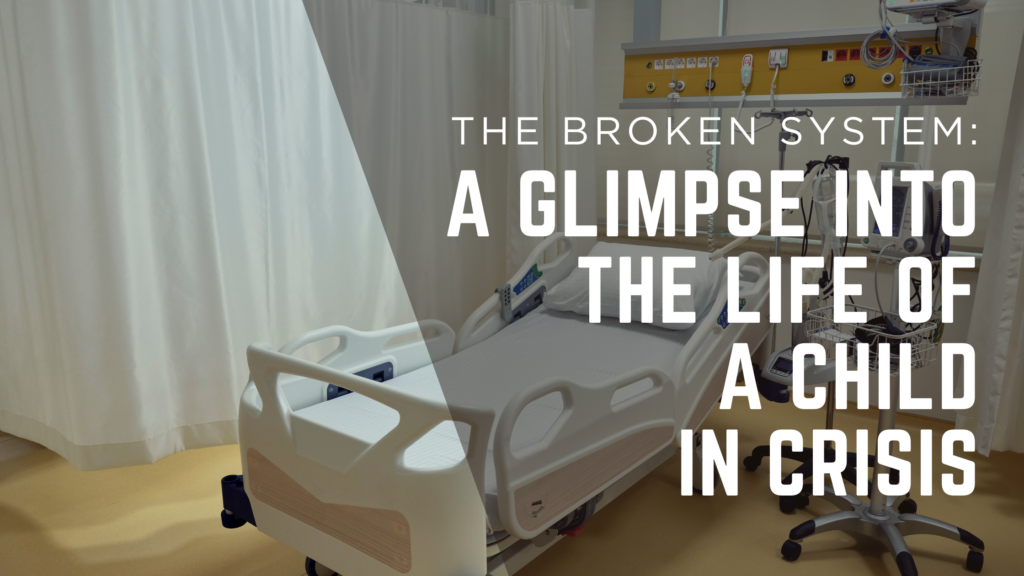 A hospital bed